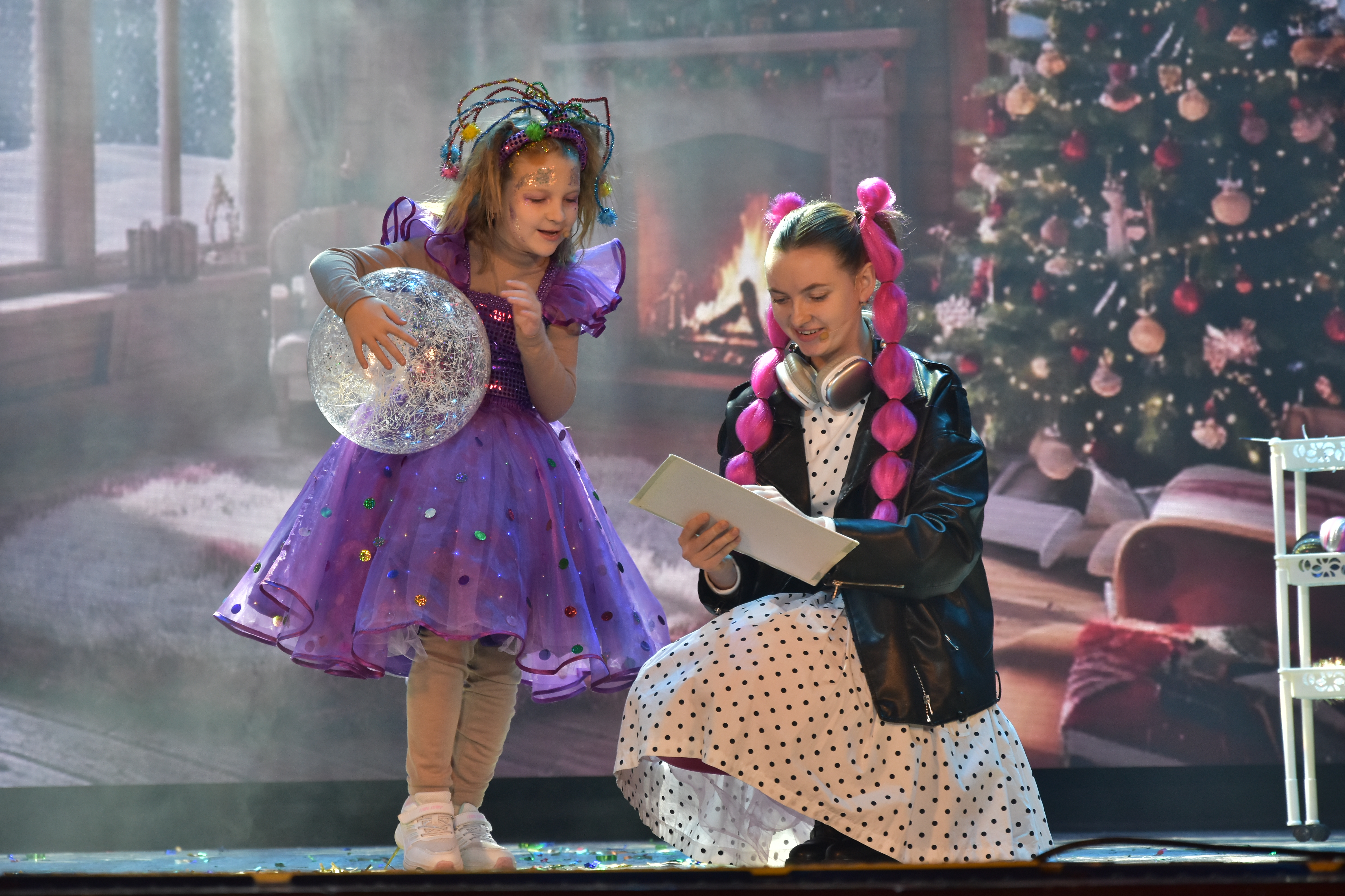 Новогодняя сказка для юных талантов Славянского района