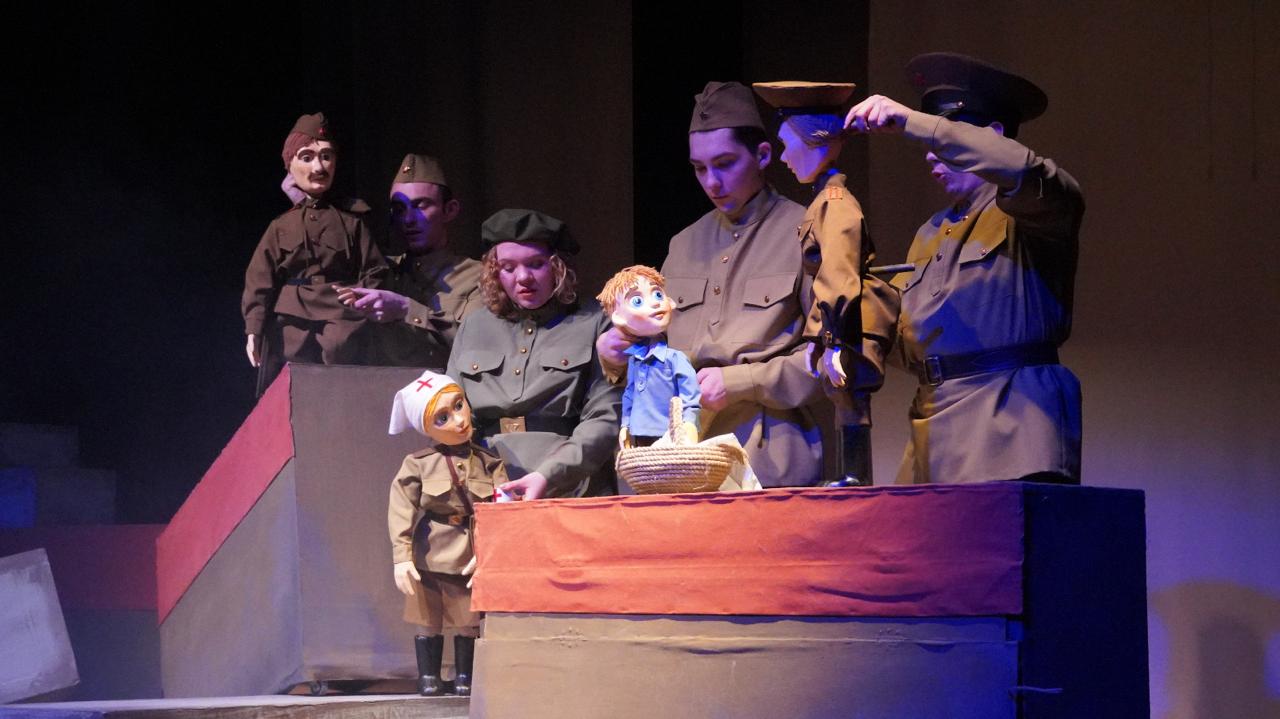 Спектакль «Рядовой Воробышек» покажут зрителям Славянского района!