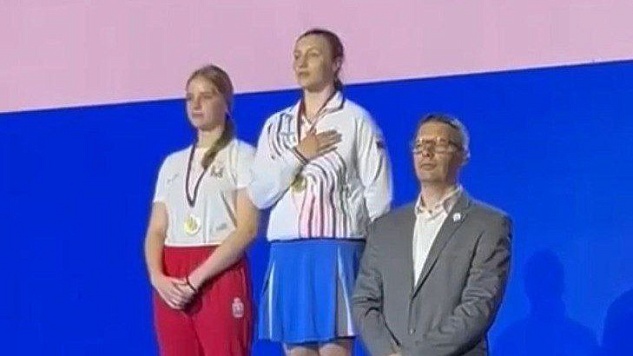 Еще одна золотая медаль в копилке наших спортсменов!