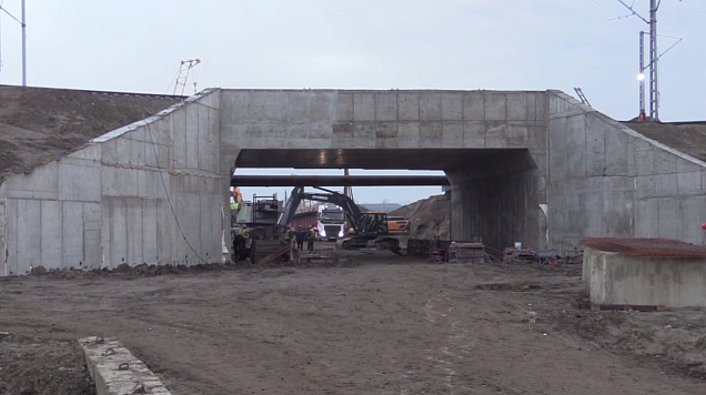 В этом году успешно выполнен запланированный объем работ по строительству тоннеля под железнодорожными путями в Славянске-на-Кубани