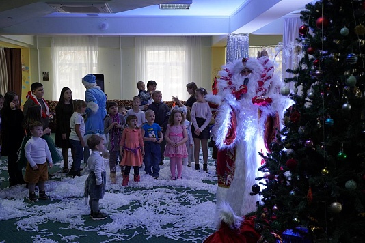 В Славянском районе прошло праздничное мероприятие для детей из семей военнослужащих СВО