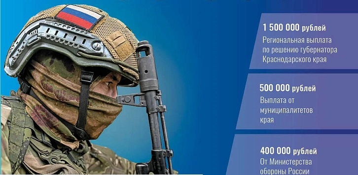 Военный комиссариат Славянского района приглашает желающих заключить контракт с Вооруженными Силами Российской Федерации