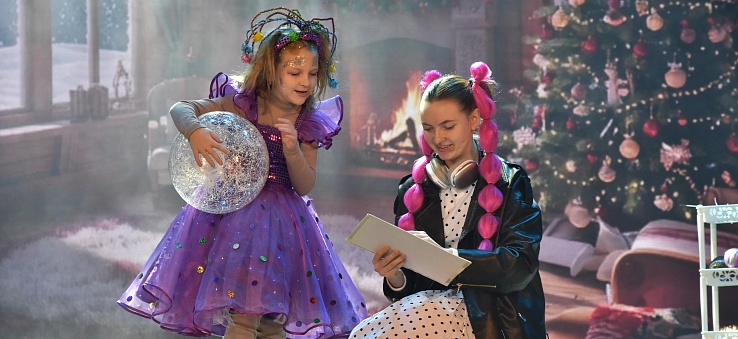 Новогодняя сказка для юных талантов Славянского района