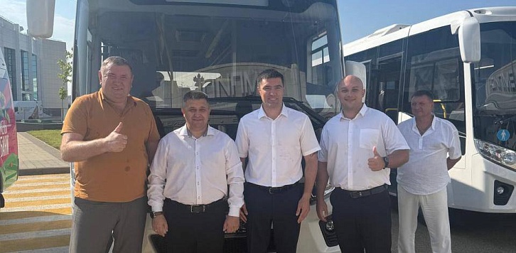 Новый автобус для спортсменов!